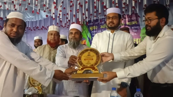 ডাকসুর এজিএস মহিউদ্দীনকে শৈশবের শিক্ষাপ্রতিষ্ঠানে সংবর্ধনা