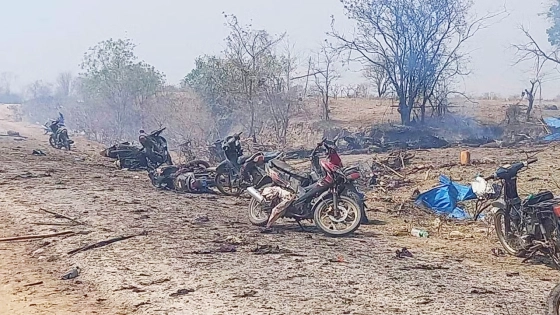 মিয়ানমারে বৌদ্ধদের উৎসবে জান্তার বিমান হামলায় নিহত ৪০