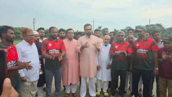খেলাধুলা চর্চার মধ্য দিয়েই গড়ে উঠবে মাদকমুক্ত জাতি : আমিনুল হক