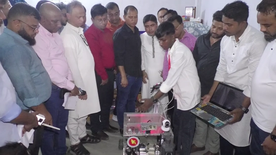 ‘হেক্সাগার্ড রোভার’ উদ্ভাবক জিহাদের পাশে বিএনপি