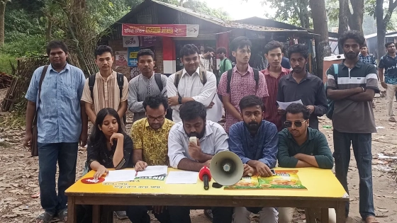 চাকসু নির্বাচনে দ্রোহ পর্ষদ প্যানেলের ইশতেহার ঘোষণা