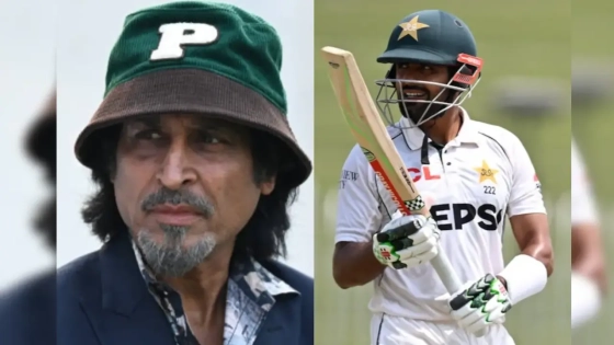 বাবর আজমকে নিয়ে ধারাভাষ্যে রমিজ রাজার তির্যক মন্তব্য