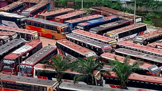 ময়মনসিংহে পরিবহন ধর্মঘট প্রত্যাহার