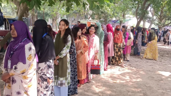 রাকসু নির্বাচন : তিন ঘণ্টায় ভোট পড়েছে ৩১ শতাংশ