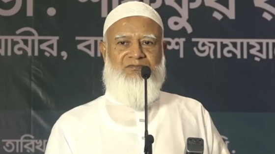 ডাকসু জাকসু চাকসুর ফল নিয়ে জামায়াত আমিরের ভবিষ্যদ্বাণী