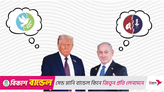 ট্রাম্পের পরিকল্পনা ও নেতানিয়াহুর রাজনীতি